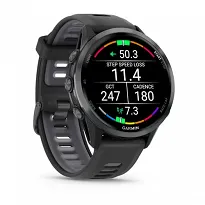 GARMIN Forerunner 970 Tytanowy Czarny Carbon Grey (DLC)  + Mapa Topograficzna OSM 2026 [010-02969-10] - 6
