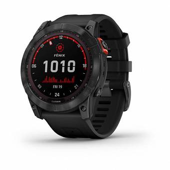 GARMIN Fenix 7X Solar Slate Gray z czarnym paskiem + Mapa Topograficzna OSM 2024 [010-02541-01]