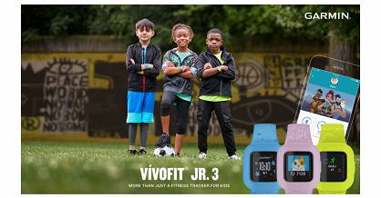 Garmin Vivofit Jr 3 zapewnia więcej motywacji, aby zachęcić dzieci do ruchu